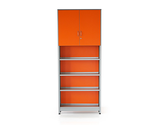 biblio library rack with shutters school furniture