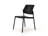 movie plastic back 4 leg chair