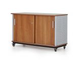 quad mobile credenza