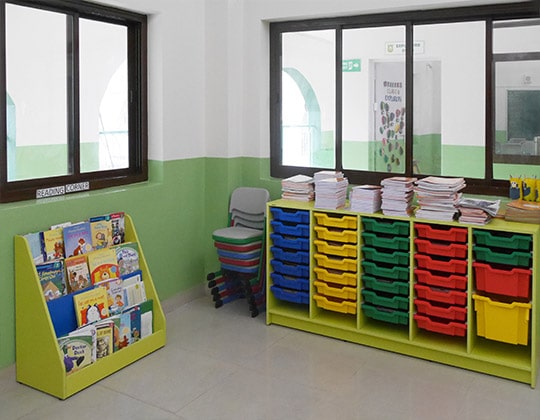 Green meadows school site-Furniture manufacturer in india