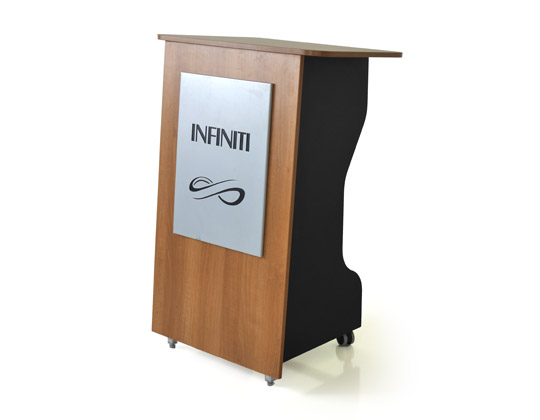 Lecturn mobile podium