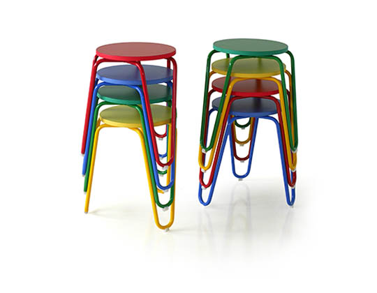 clip stool color