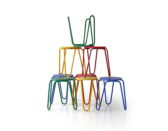 clip stool color