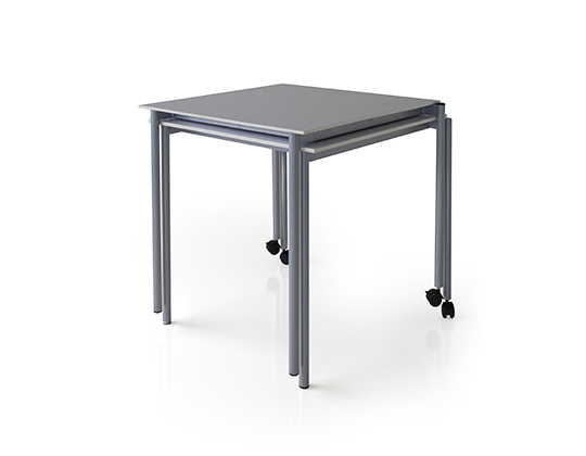 lean mobile nesting table