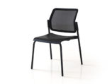 movie 4 legged mesh back chair